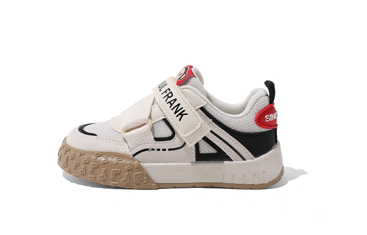 

Детские кроссовки для скейтбординга с амортизацией Rebound Low-Top PAUL FRANK, бежевый/черный