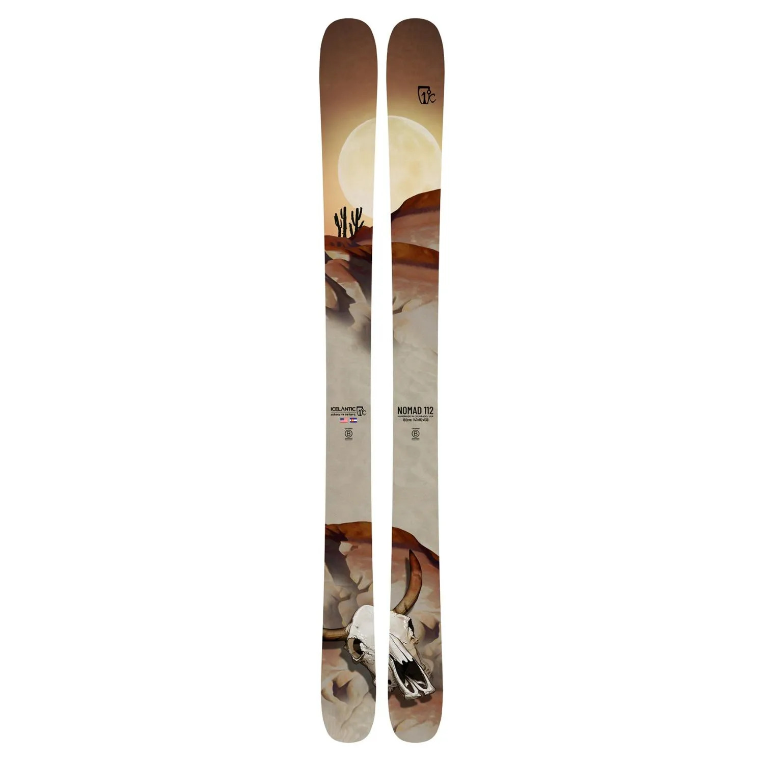 

Лыжи Nomad 112 мужские Icelantic Skis, None