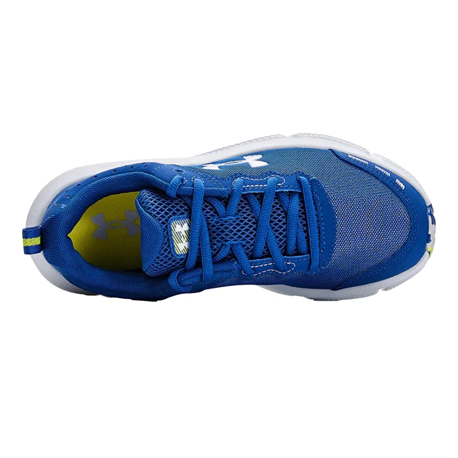 Under Armour BGS Assert 10 Blue / Yellow 3026182-400 Grade-School — фото 2