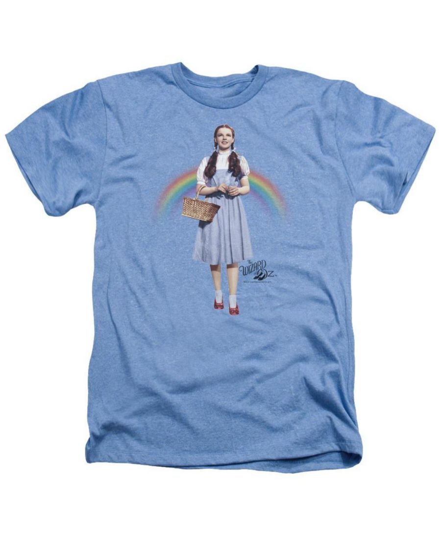 

Мужская футболка Over The Rainbow (цвет меланж) Wizard Of Oz, Bright blue