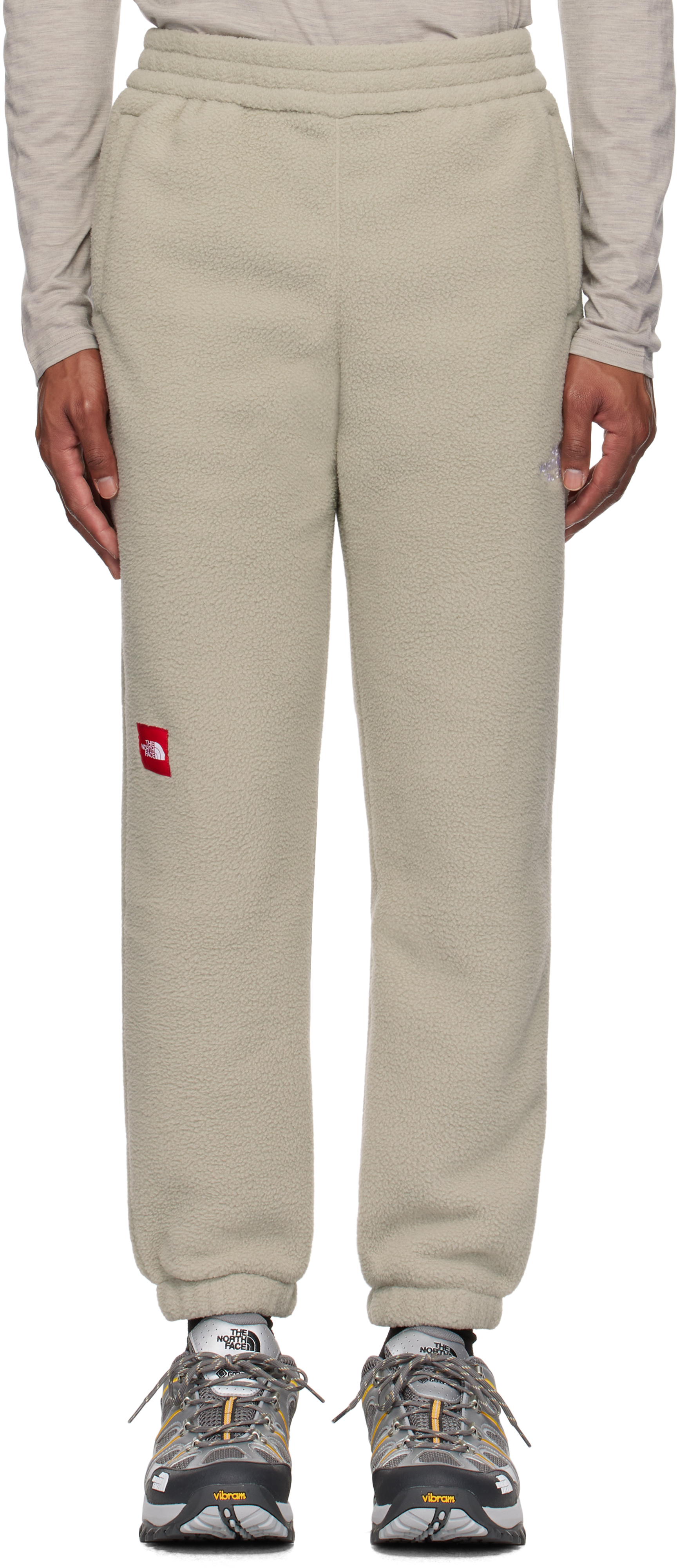 

Бежевые спортивные штаны Fleeski 'TNF' The North Face