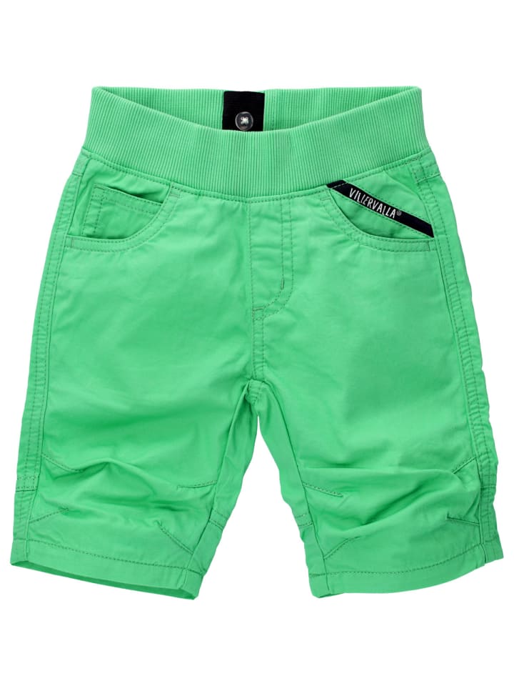 

Базовые шорты зеленого цвета Villervalla