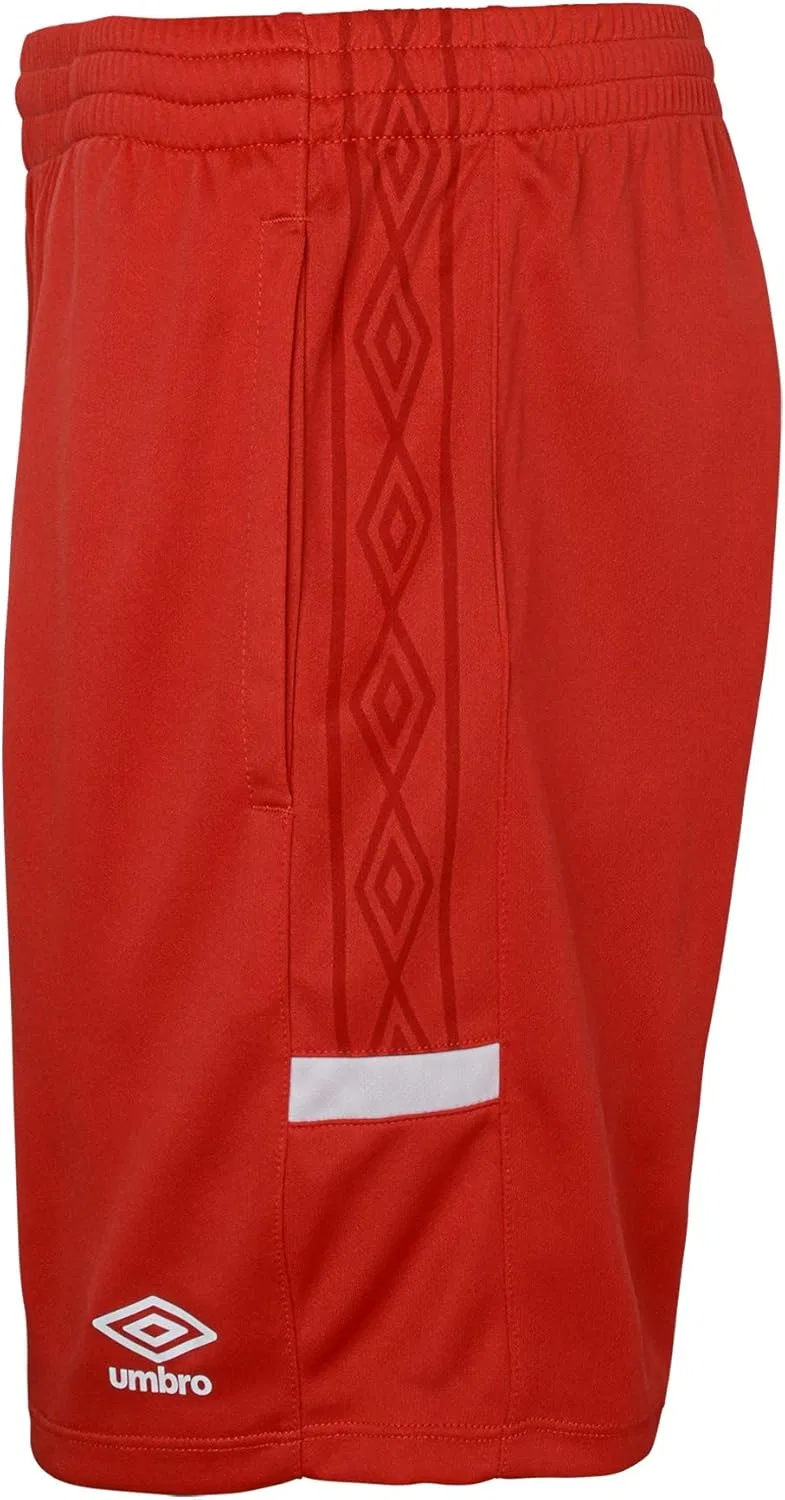 Детские шорты Umbro Legacy унисекс, красный — фото 2