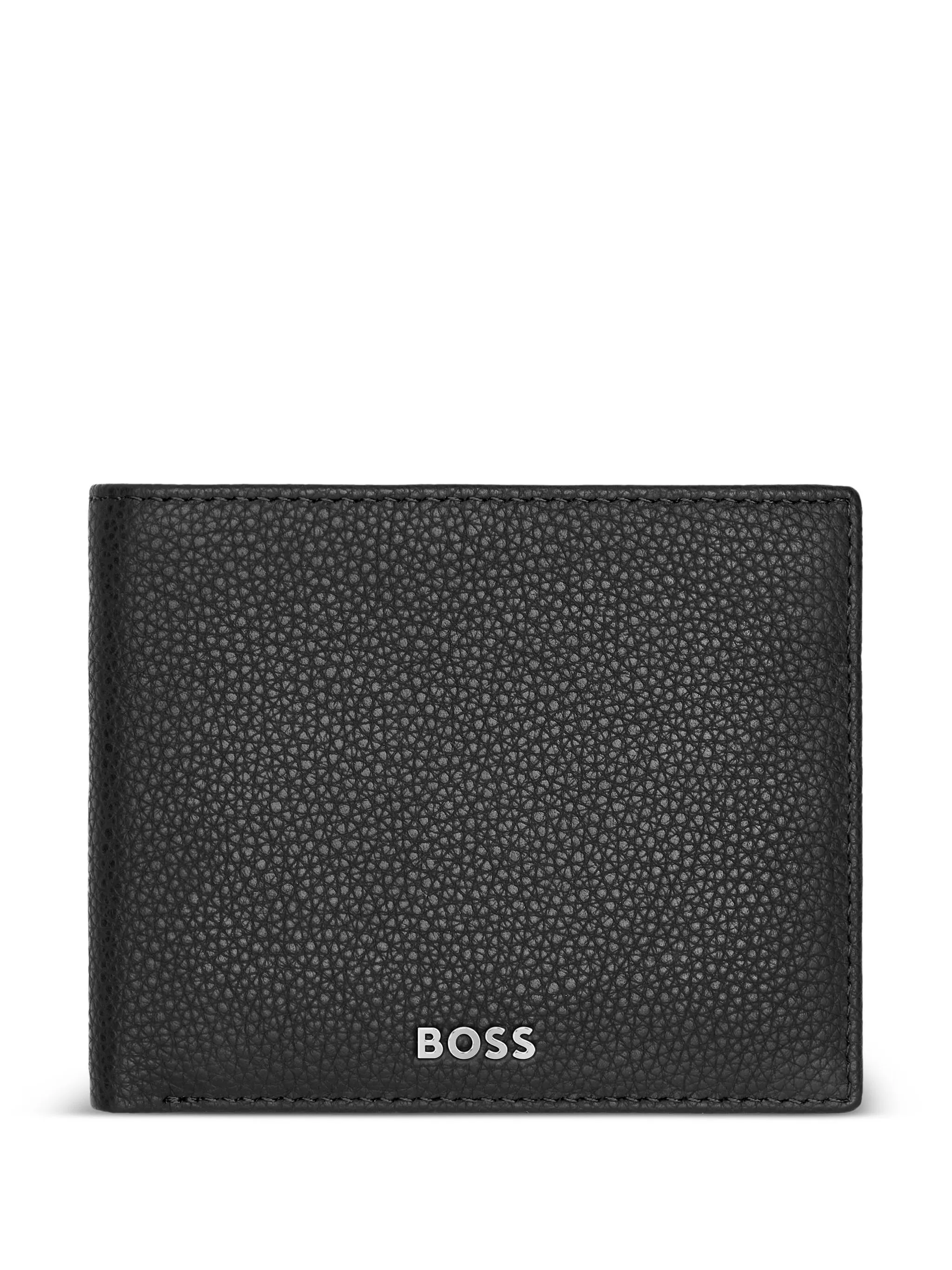 

Кошелек с логотипом Boss, черный