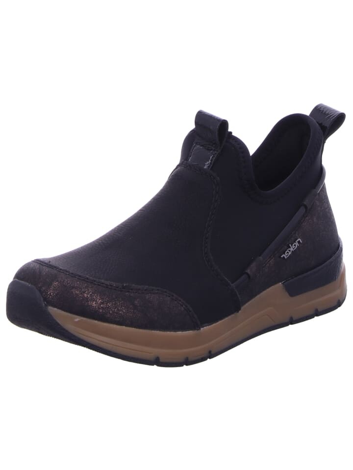Тапочки rieker, цвет schwarz antique/schwarz