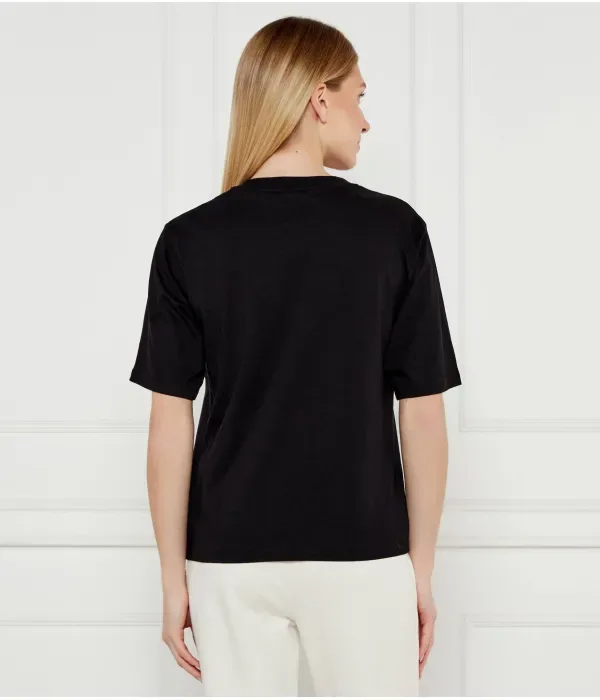 Футболка C_Enis loose fit Boss Orange, черный — фото 3