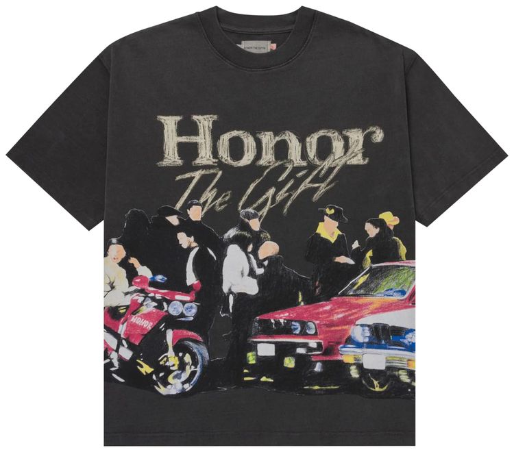 

Футболка Honor The Gift Shift Short-Sleeve Tee 'Black', черный