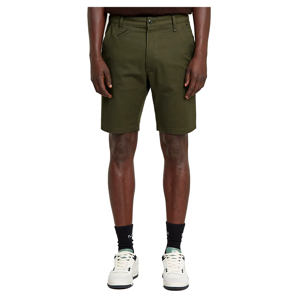 

Шорты G-Star Bronson 3.0 Slim chino, зеленый