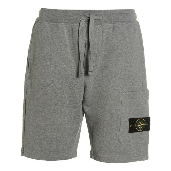 

Шорты cargo bermuda short 'melange grey' Stone Island, серый