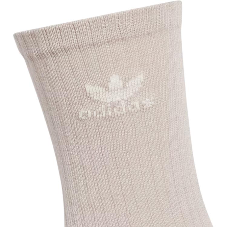 Трилистник носки 6 пар Adidas Originals, светлый хаки — фото 3