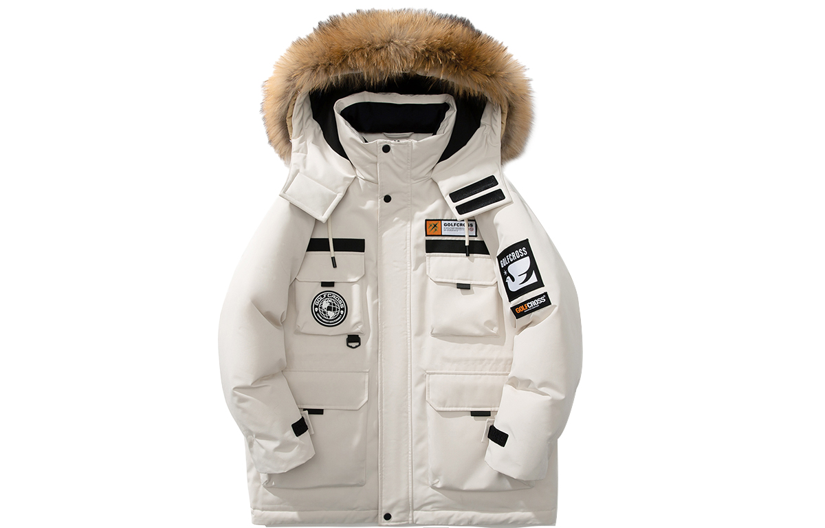 

Пуховик Unisex GOLFCROSS, Абрикос