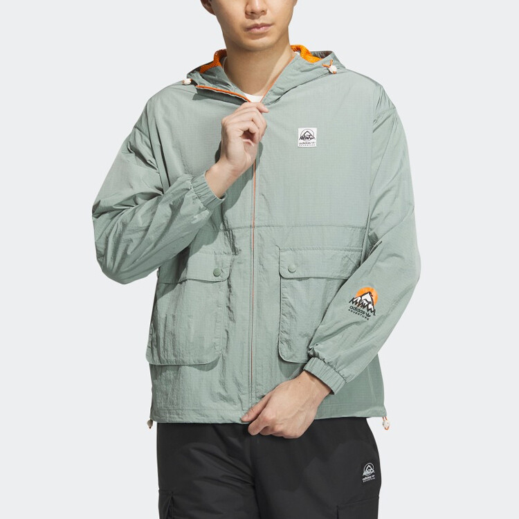 Ветровка Adventure «Silver Green» Adidas Originals, зеленый — фото 2