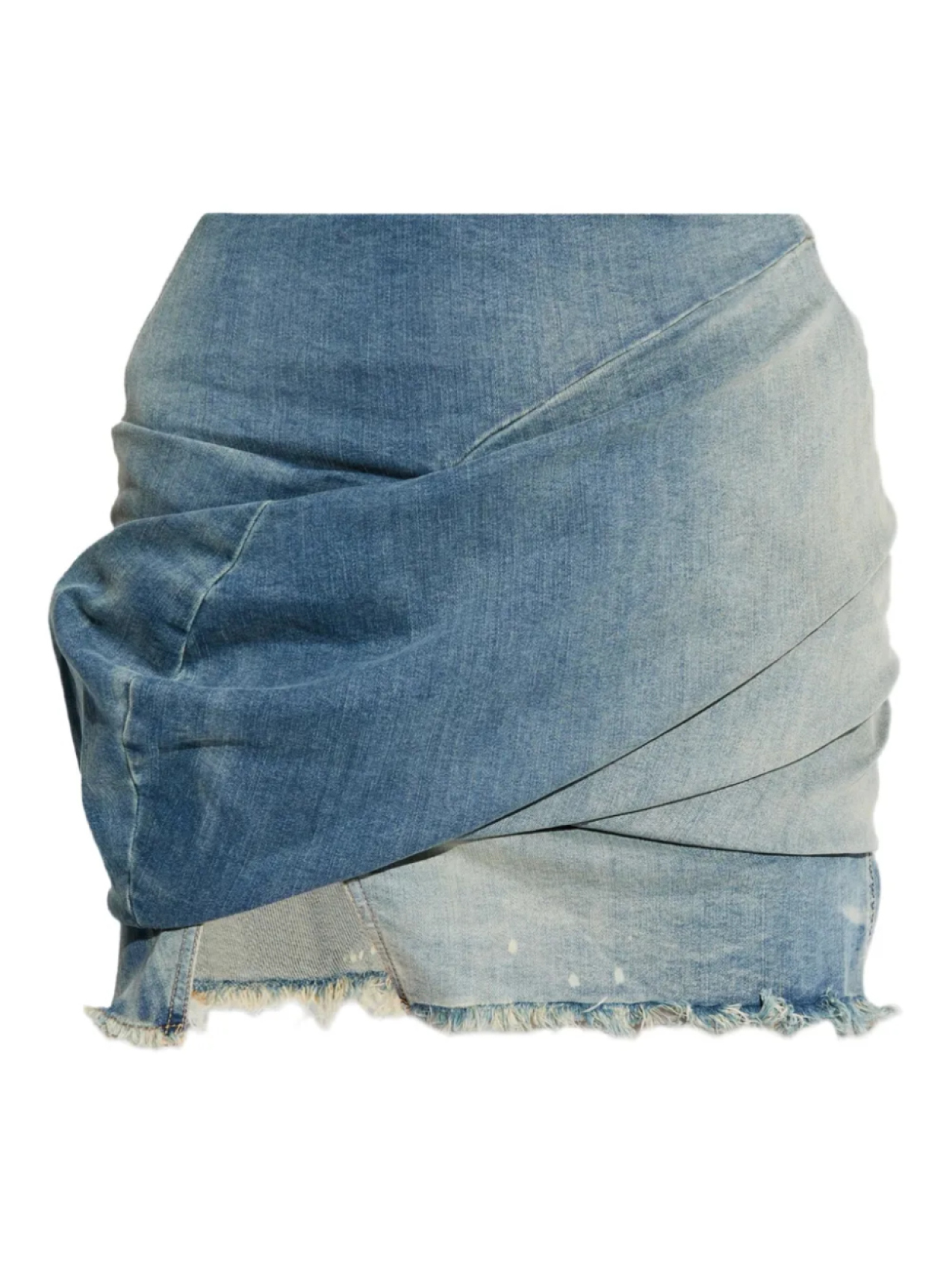 

Мини-юбка Low Twist Rick Owens DRKSHDW, синий