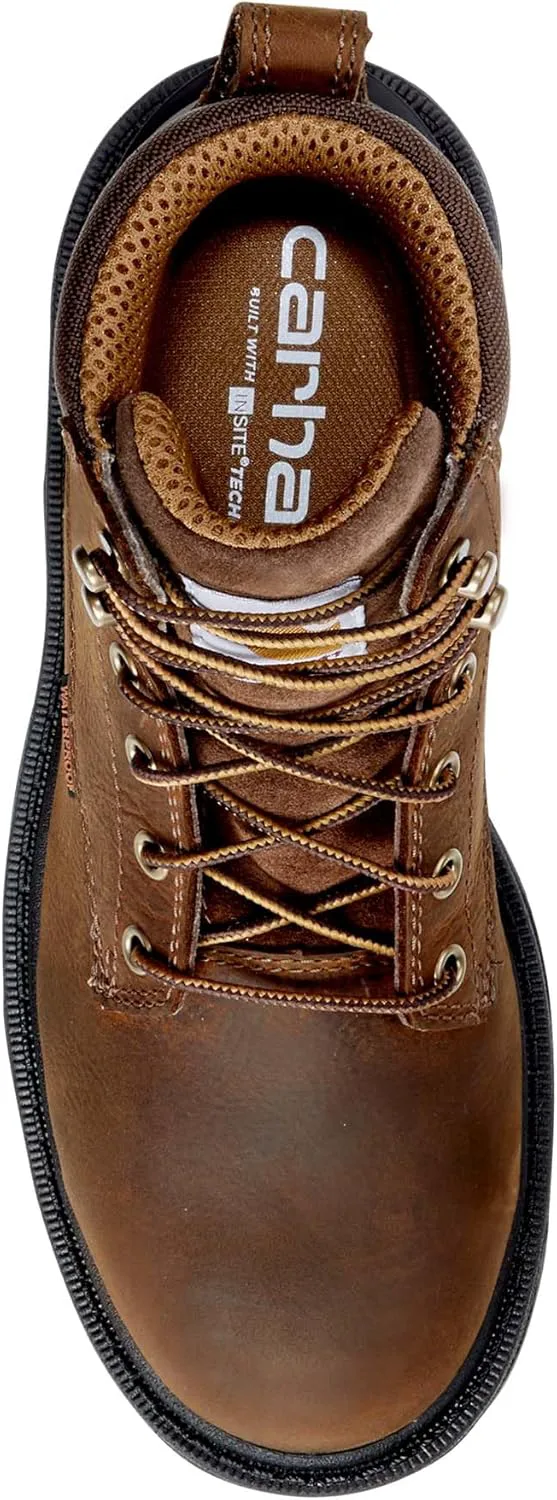 

Мужские рабочие ботинки Carhartt Ironwood с водонепроницаемой мембраной и мягким носком, 6 дюймов, коричневый