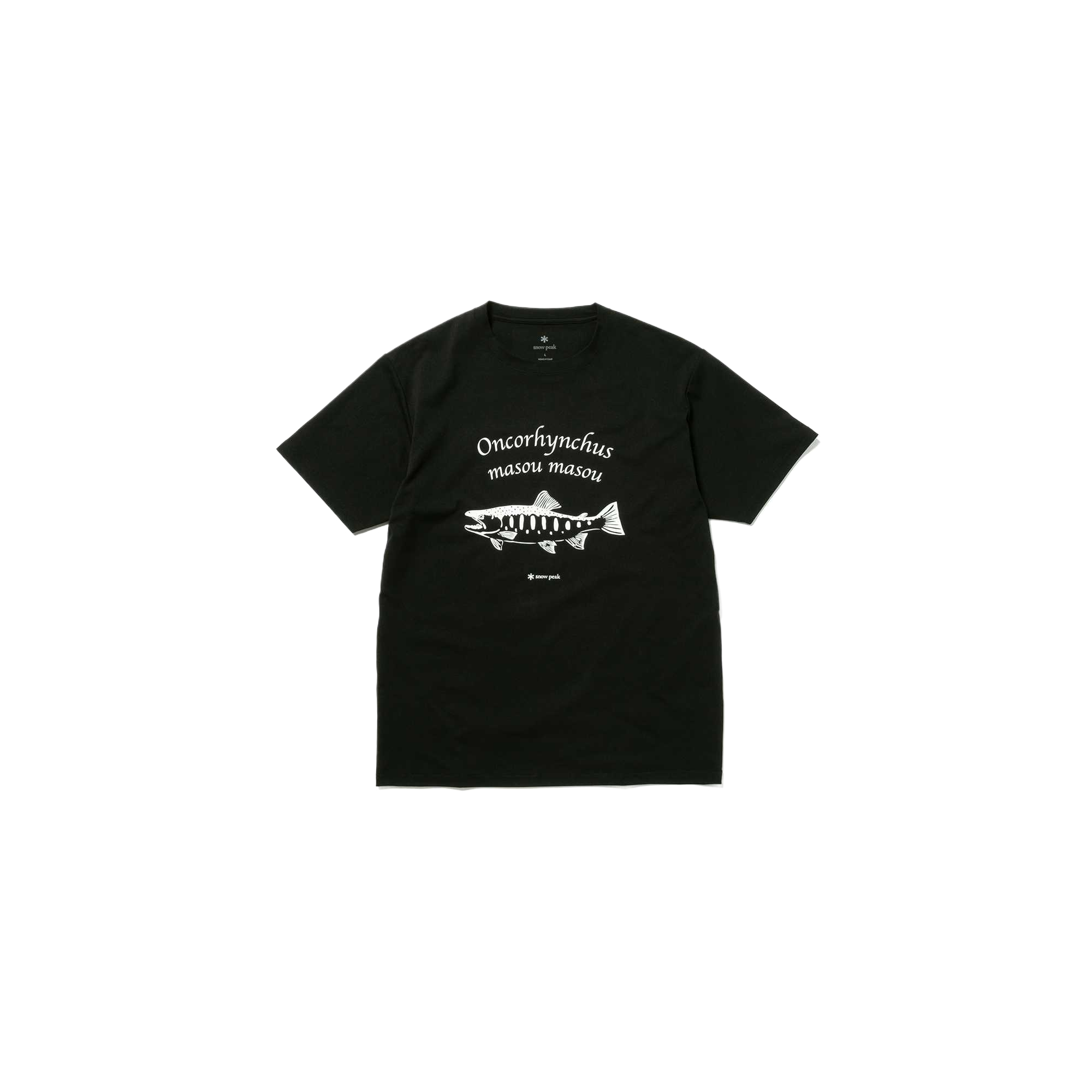 

Футболка SS25 Toned Trout Yamame мужская Snow Peak, черный