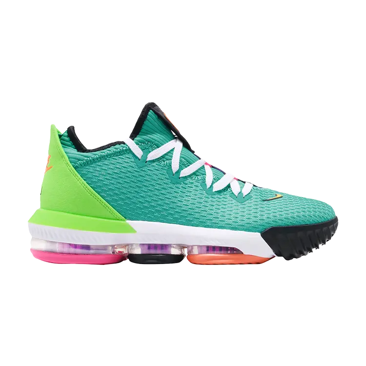

Кроссовки Nike LeBron 16 Low EP 'Hyper Jade', зеленый