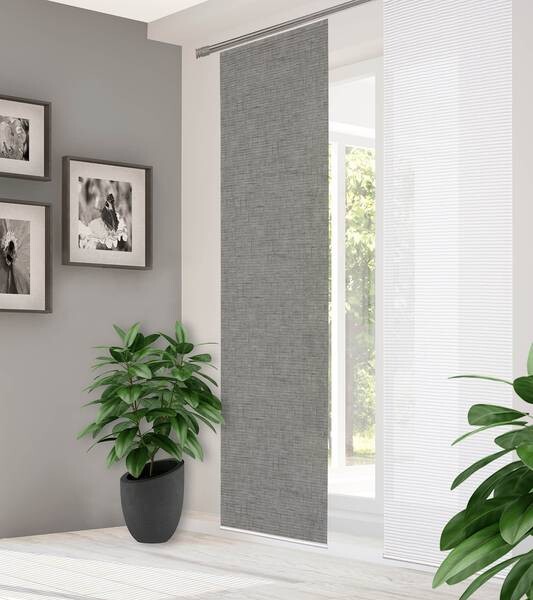 

Раздвижная штора twentyfour Estra, 60x255x0,5 см, серый