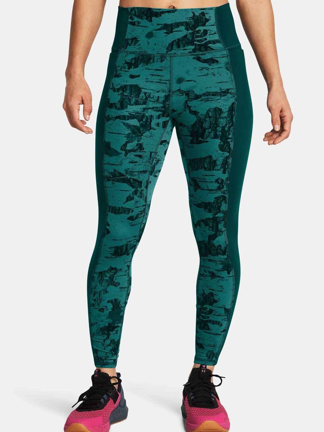 

Тайтсы Under Armour Pjt Rck LG Ankl Lg Pt, зеленый