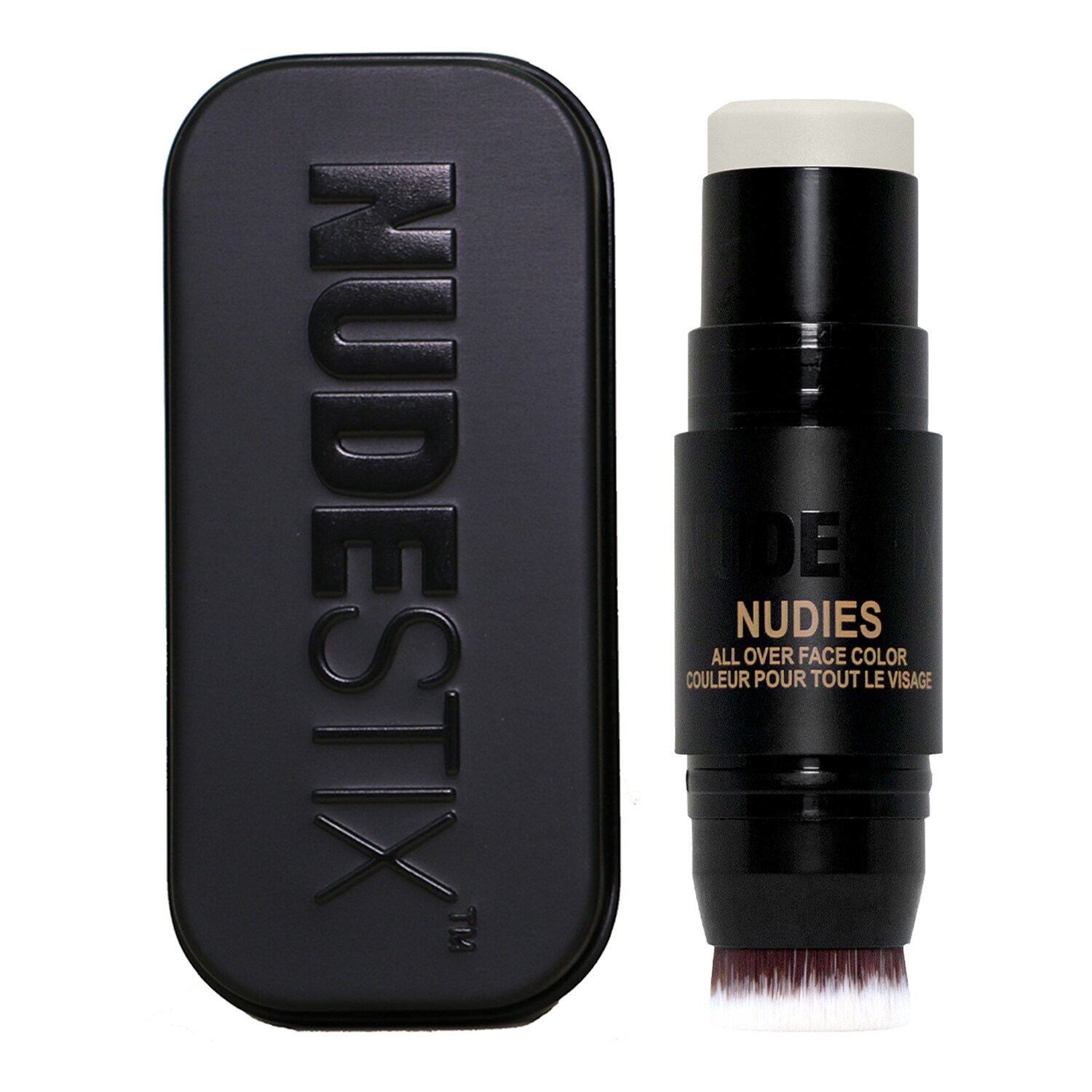 Стик для автозагара и хайлайтер Nudies All Over Face Color Bronze + Glow Nudestix, Ice Ice Baby (7 g)