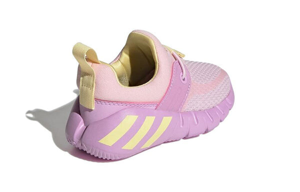 Кроссовки (TD) Adidas Rapidazen Slip-On 'Pink Purple Yellow', розовый — фото 4