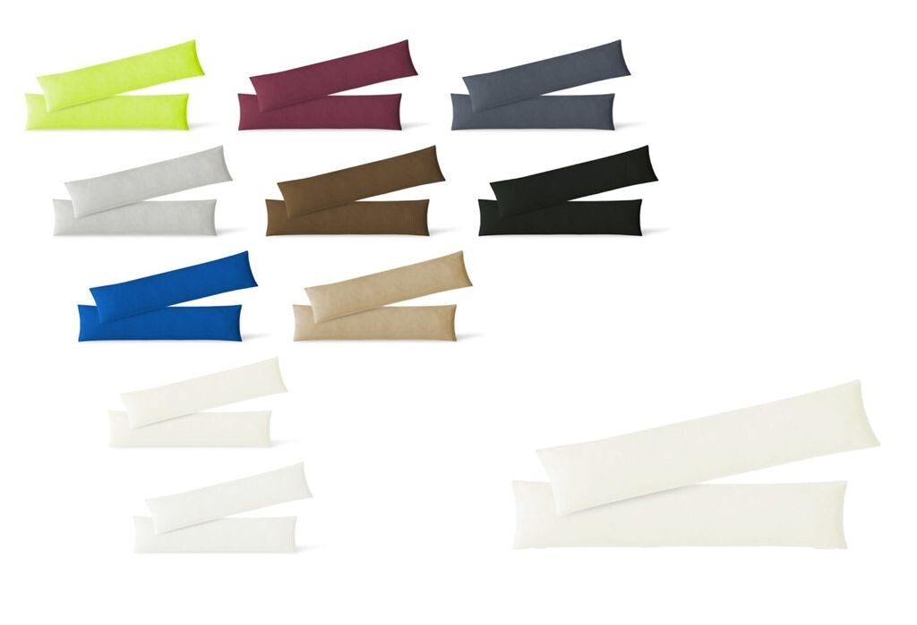 

Чехол на подушку из джерси, набор из 2 эконом-упаковок на молнии, высококачественный, 40 x 145 см, натуральный Südseetraum