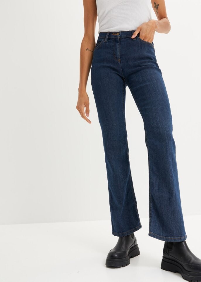 Женские джинсы John Baner Bootcut Jeanswear Comfortable Stretch, темно-синий