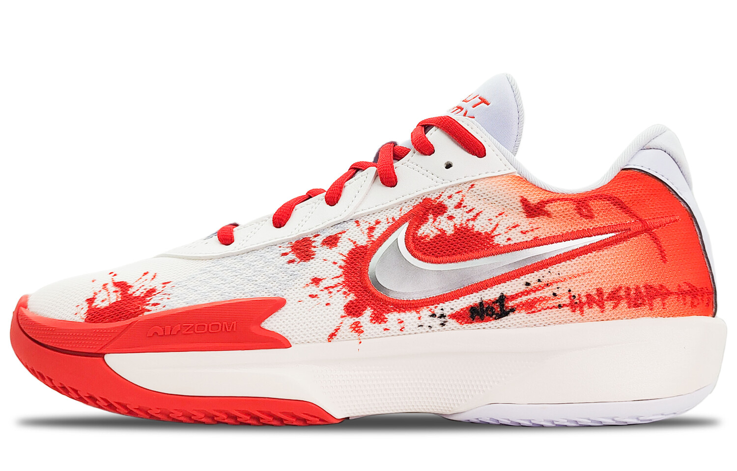 

Баскетбольные кроссовки Air Zoom GT Cut Academy унисекс с низким верхом красного цвета Nike