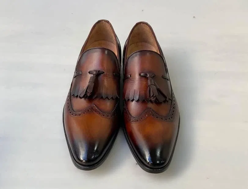 Лоферы мужские Tucci Di Lusso Brown — фото 4