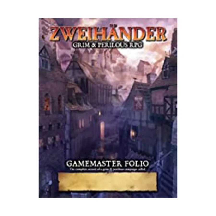 

Zweihander - Gamemaster Folio, Zweihander - Grim and Perilous RPG, мягкая обложка