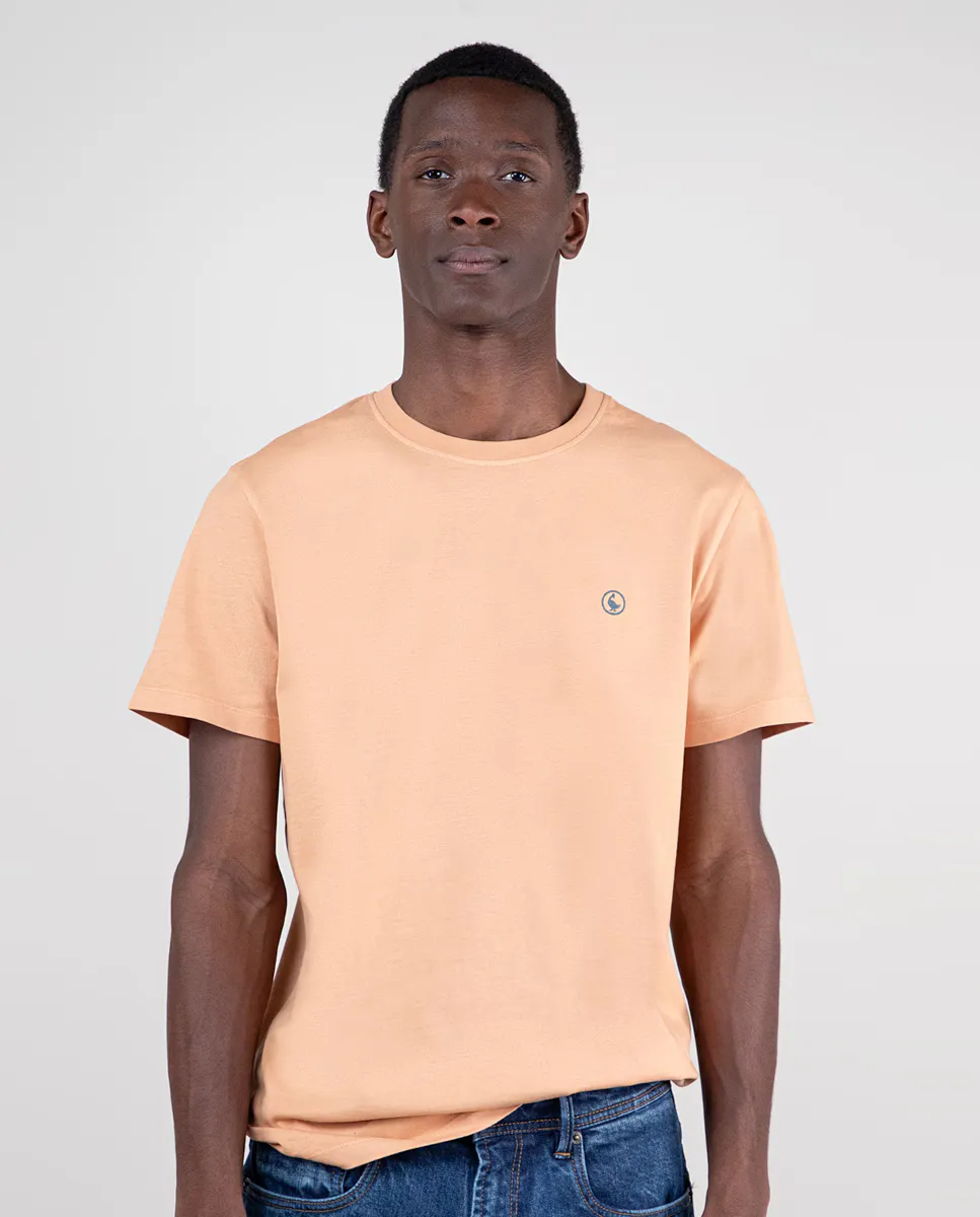 

Мужская футболка с круглым вырезом и короткими рукавами El Ganso, оранжевый