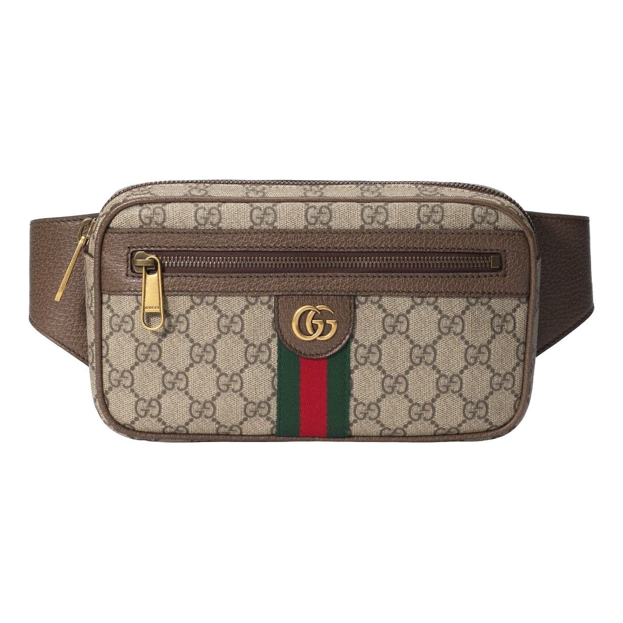 

Сумка Gucci Soft GG Supreme Ophidia Belt Bag 'Beige'