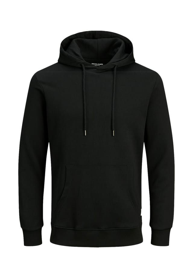 

Свитшот/Толстовка с капюшоном базовая Jack & Jones, черный
