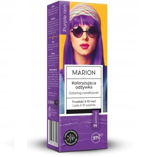 

Кондиционер-краситель на 5-10 стирок Purple Rain, 70 мл Marion