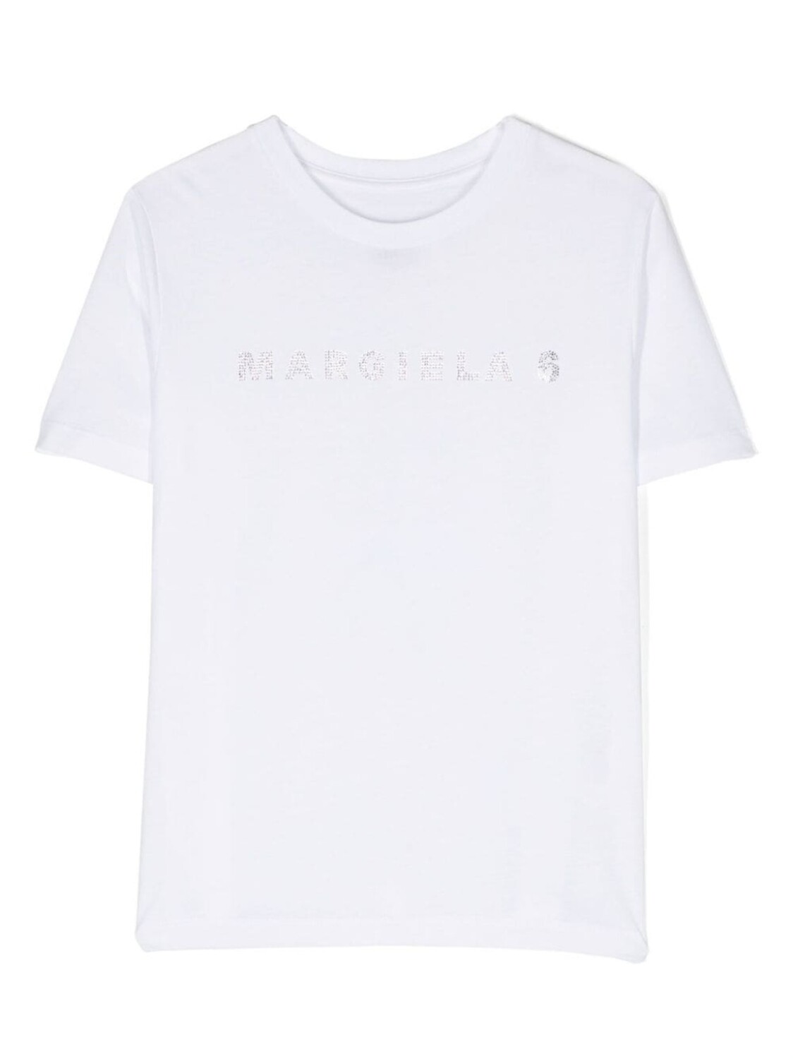 

MM6 Maison Margiela Kids футболка с логотипом, белый