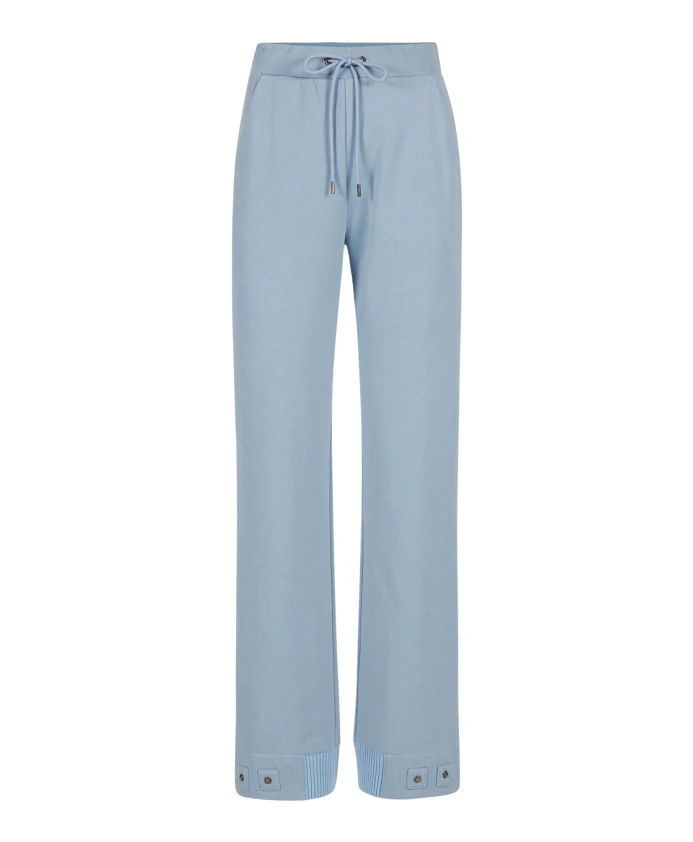 

Спортивные брюки-джоггеры из ворсистого флиса, светло-голубого цвета. Iceberg, синий