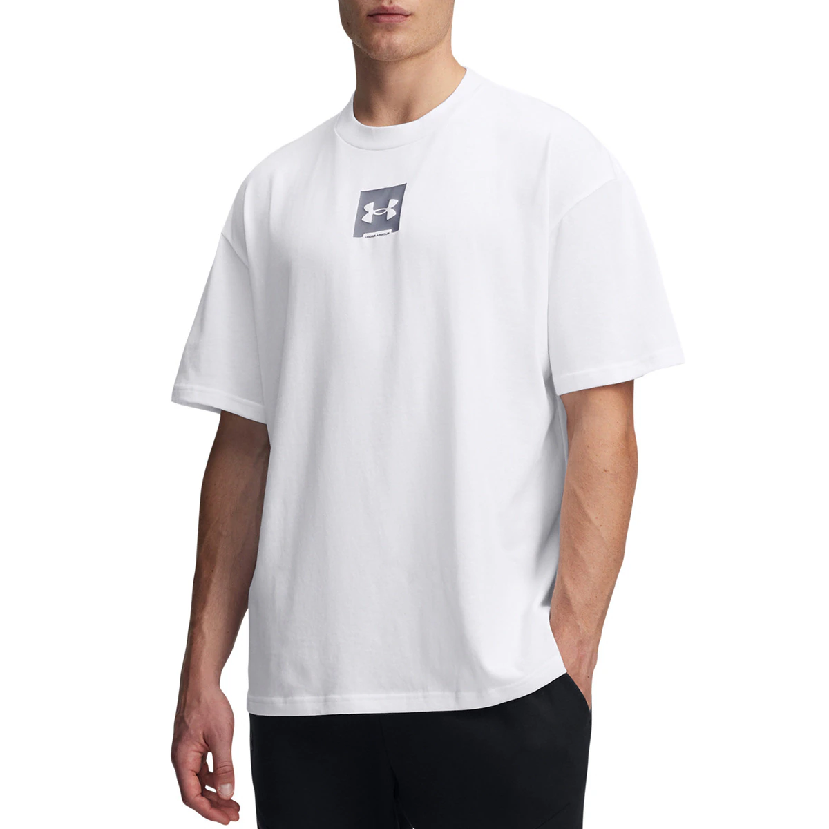 

Футболка мужская UA M HW OS SM BOX SS Under Armour, белый