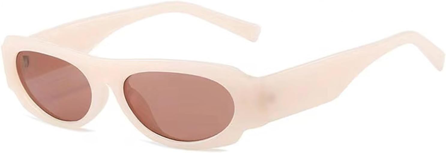 

Солнцезащитные очки «кошачий глаз» Helena, маленькие, женские и мужские, модные, винтажные, в узкой оправе, овальные, черные, женские, с защитой от УФ-излучения UV400, C6