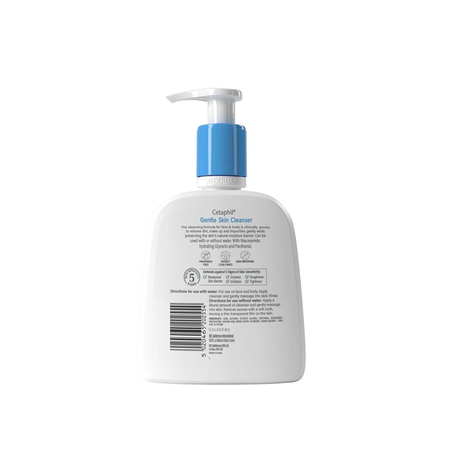 Мицеллярная вода Cetaphil — Очищающее средство для лица и тела «Gentle Skin Cleanser» от, 237 мл — фото 2