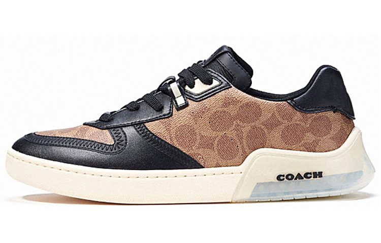 

COACH Стильные низкие кроссовки для скейтбординга CitySole, мужские, коричневые, черные