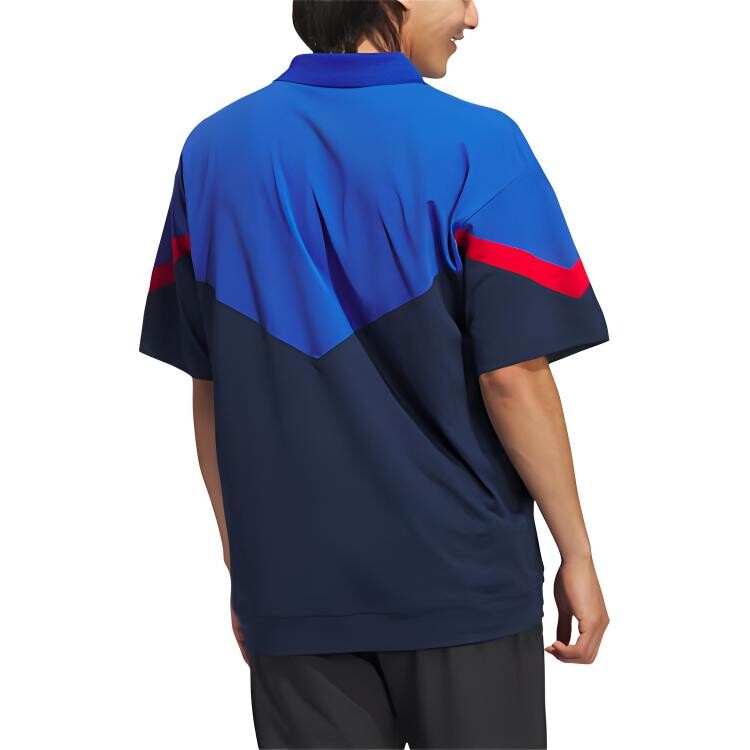 Мужская рубашка поло Ultimate365, королевский синий Adidas, синий — фото 4