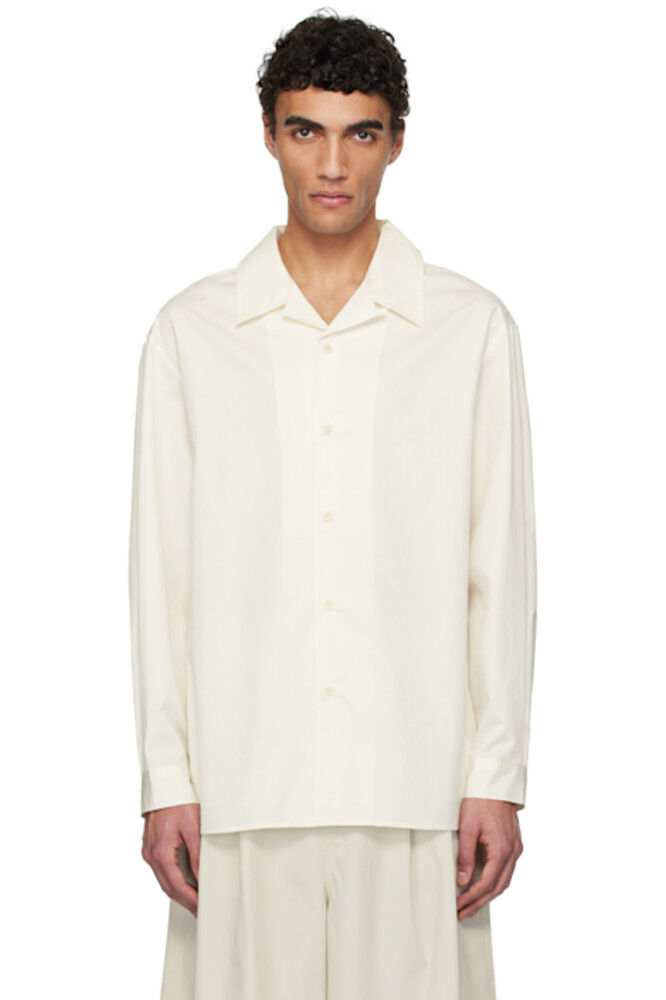 

Рубашка Off-White с открытым воротником AMOMENTO