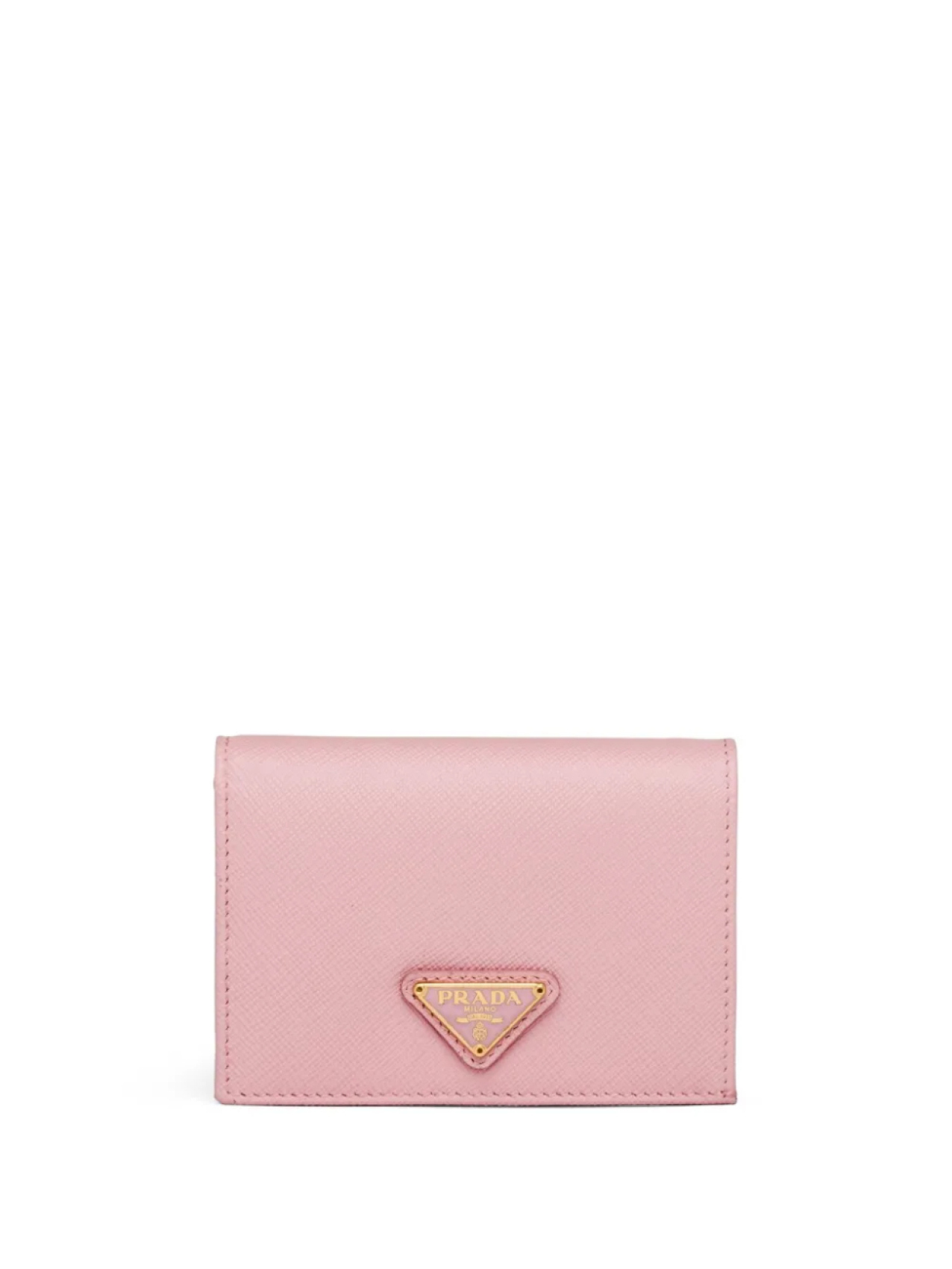 

Маленький кошелек из сафьяновой кожи Prada, розовый