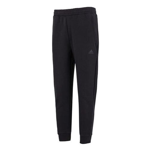 

Спортивные штаны Men's adidas Mh Slim Knpnt Solid Color Logo Printing Elastic Waistband Sports Pants/Trousers/Joggers Black, черный