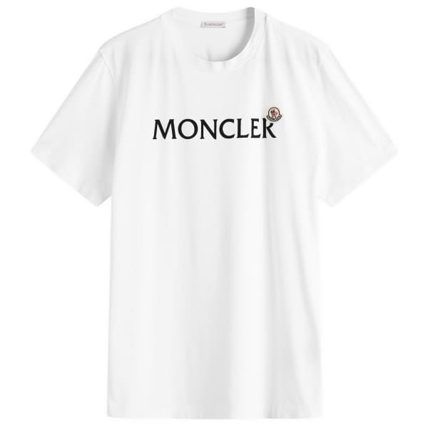 

Футболка с логотипом Moncler, белый