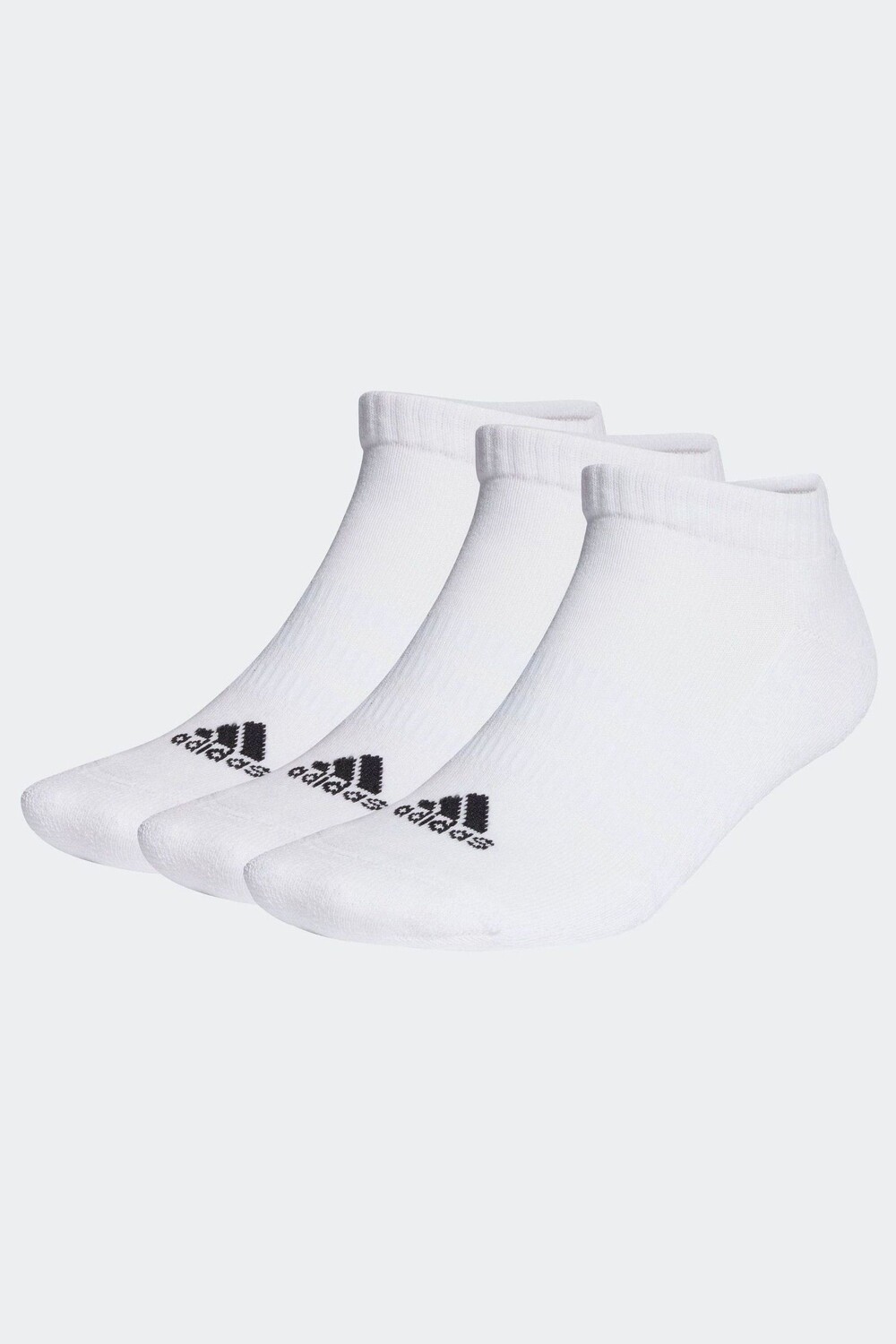 

Мягкие низкие носки 3 пары Adidas, белый