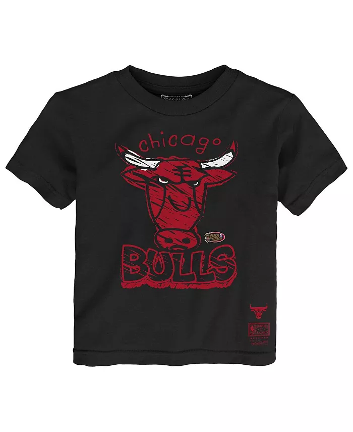 

Футболка для малышей Chicago Bulls Favorite Team, черная Mitchell & Ness