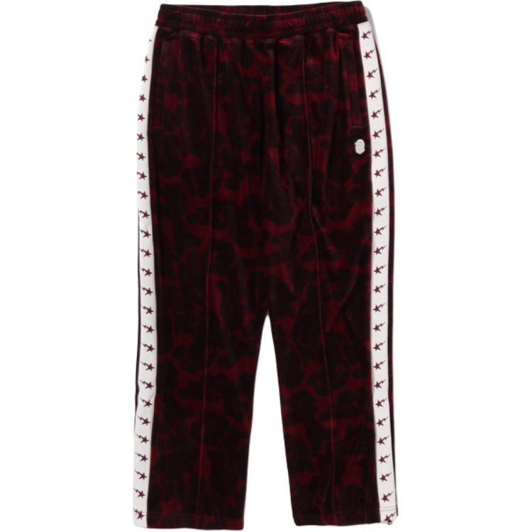 

ФВ25 вязаные спортивные штаны мужские A BATHING APE, красный