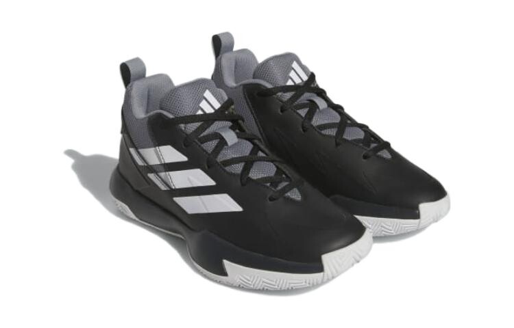 Кроссовки для баскетбола Cross Em Up Kids GS Low-top Black/White Adidas, черный/белый — фото 3
