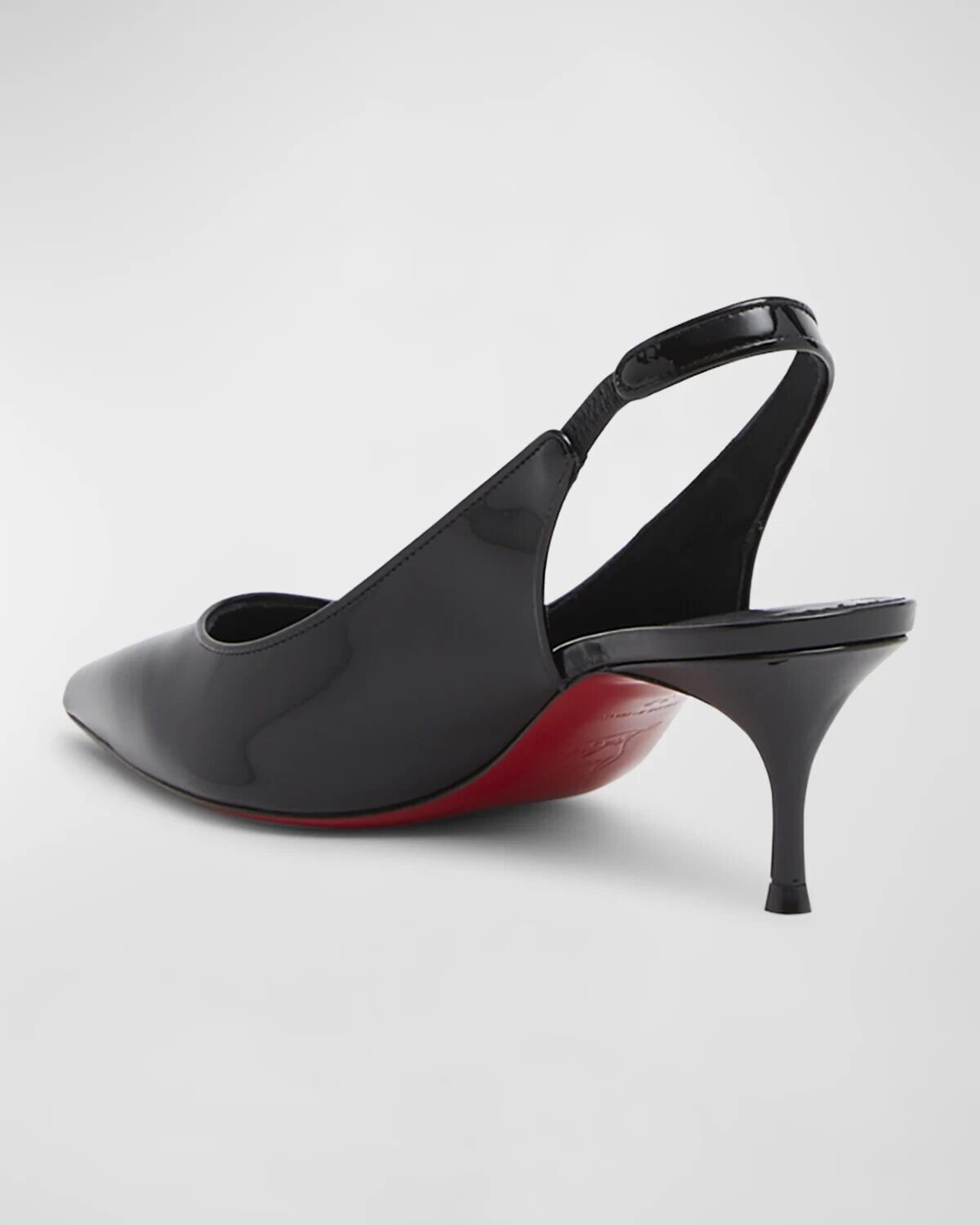 Лакированные туфли Kate Sporty с пяткой на пятке Christian Louboutin, черный — фото 3