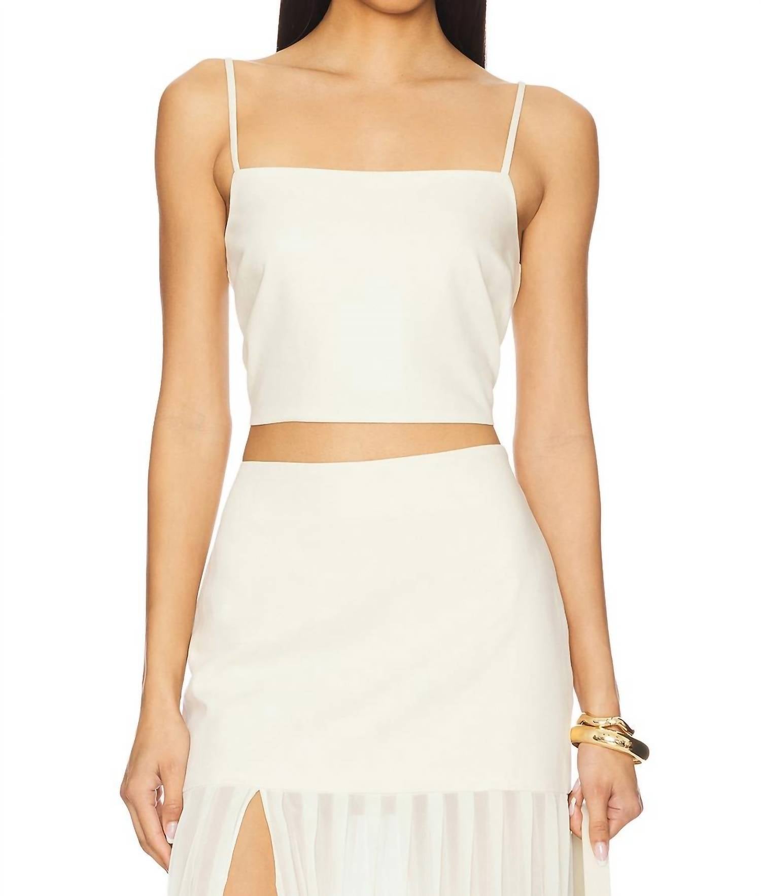 

Люсиан топ кремовый 4th & Reckless